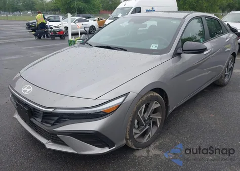 2025 Hyundai Elantra Sel Sport from USA, damaged, VIN KMHLM4DG5SU987475